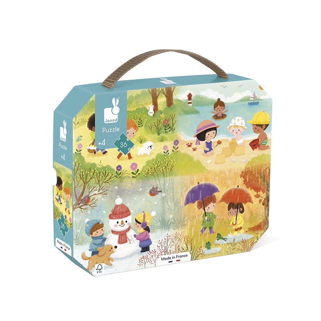 Janod Casse-tête Les saisons 36 pièces Jouets Janod   