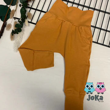 Joka Pantalons évolutifs  Joka Bébé Moutarde 3-12 mois  