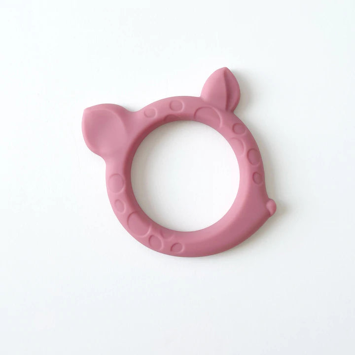 Jululu jouet de dentition Jouets Jululu Petite Bambi Vieux rose  