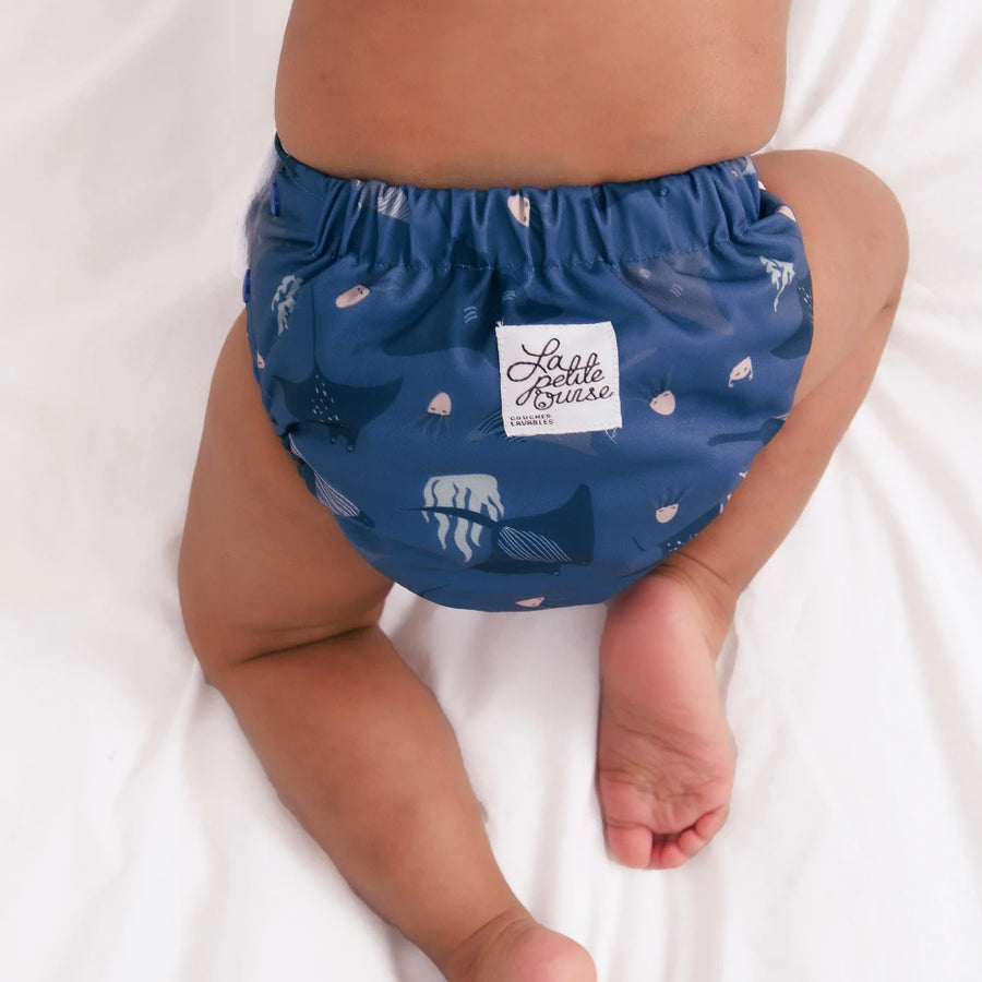 La Petite Ourse Washable diaper for swimming