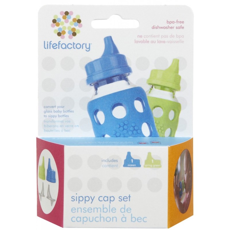 Lifefactory  ensemble de capuchons Alimentation Life Factory   