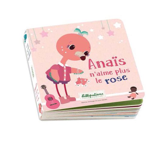 Lilliputiens livre réversible Anaïs - Boutique Planète Bébé