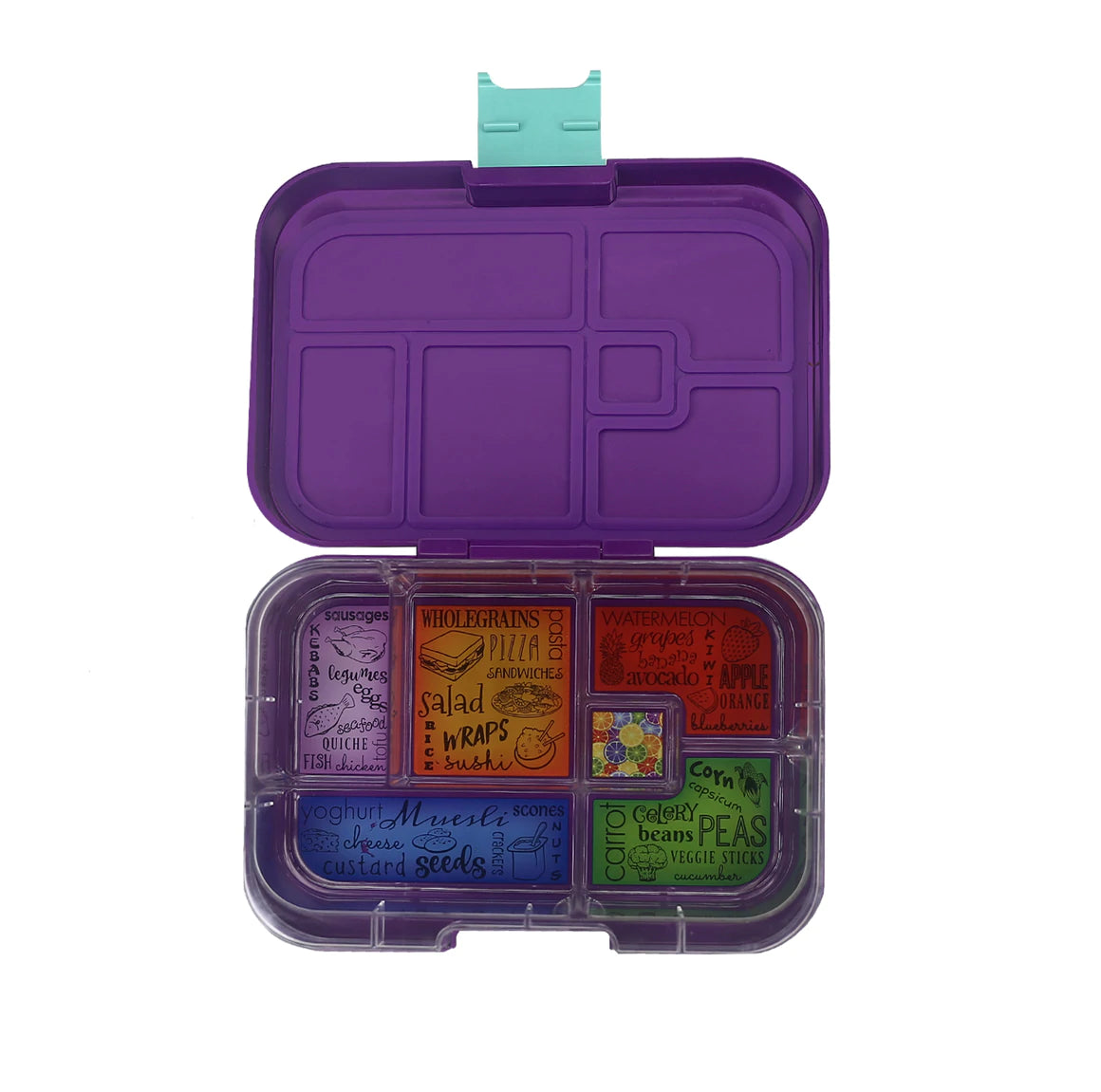 MunchBox Maxi 6 Alimentation MunchBox Purple peacock  