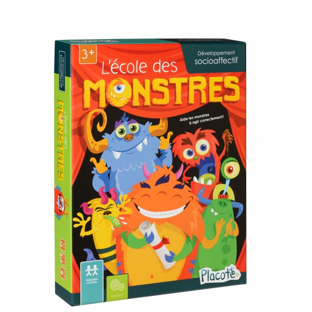 Placote L&#39;école des Monstres Jouets Placote : Jeux de langage   