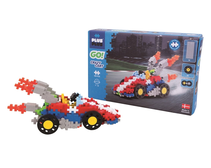 Plus Plus ++ MINI Go Crazy kart 240 morceaux basic Jouets Plus Plus   