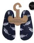 SlipStop Chaussons à semelles adhérentes Enfants XS 12-24 mois (5.5-7) Vêtements SlipStop Berko navy  