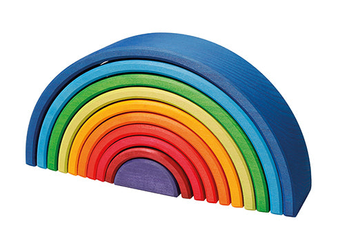 Grimm's Arc-en-ciel Rainbow sunset 10 morceaux Jouets Grimm's Spiel & Holz Design   