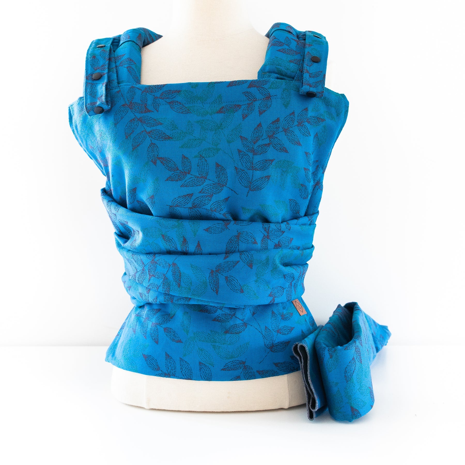 Gustine Porte-bébé Meh Dai 8 à 45 lbs Portage Gustine baby carrier Joy eucalyptus  