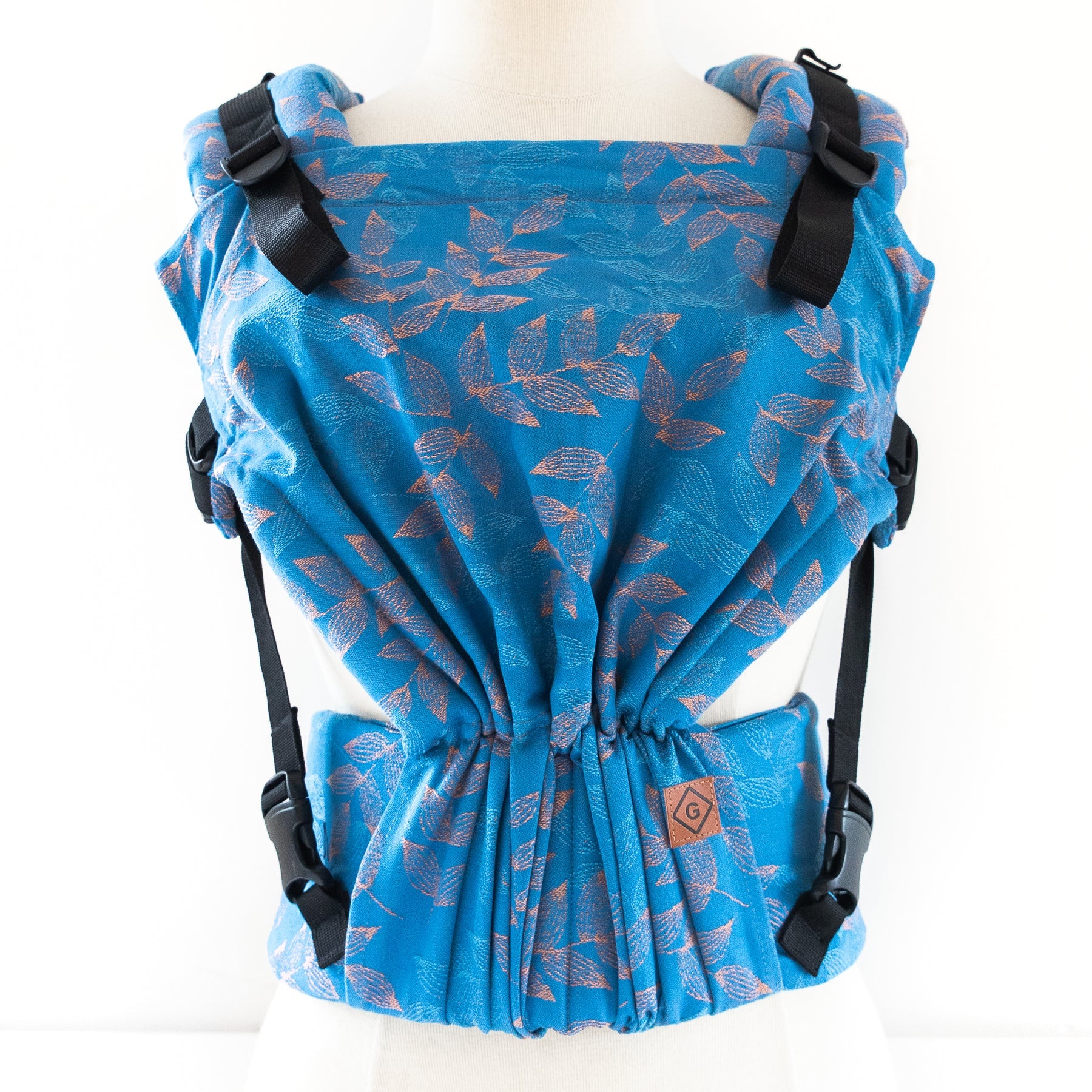 Gustine Porte-bébé Préformé Évolutif 8 à 45 lbs Portage Gustine baby carrier Joy Hibiscus  