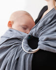 Gustine Écharpe à anneaux Ring sling Portage Gustine baby carrier Douceur  