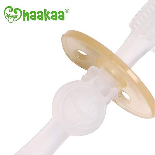 Haakaa Brosse à dents 360 en silicone Accessoires Haakaa   