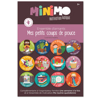 Minimo Mes petits coups de pouce - Boutique Planète Bébé