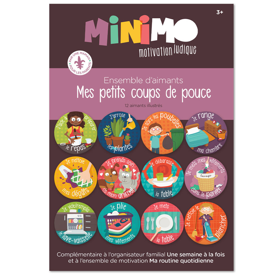 Minimo Mes petits coups de pouce Éducation Minimo Playful Motivation Ludique   