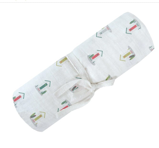 Perlimpinpin Doudou en mousseline de coton Dodo Perlimpinpin   