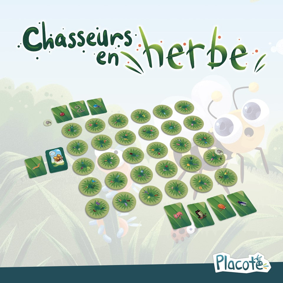 Placote Chasseurs en herbe Jouets Placote : Jeux de langage   