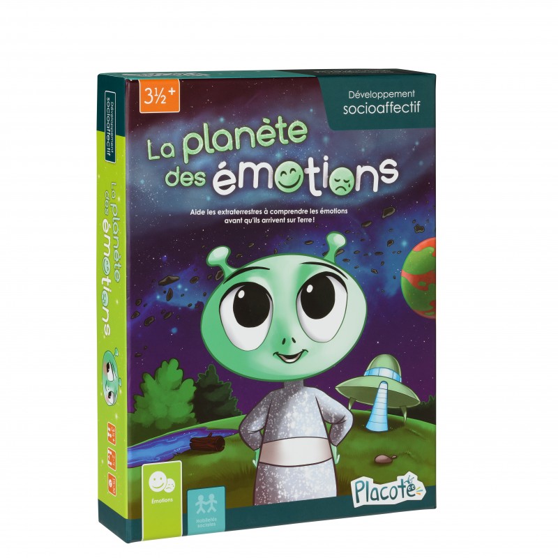 Placote La planète des émotions Jouets Placote : Jeux de langage   