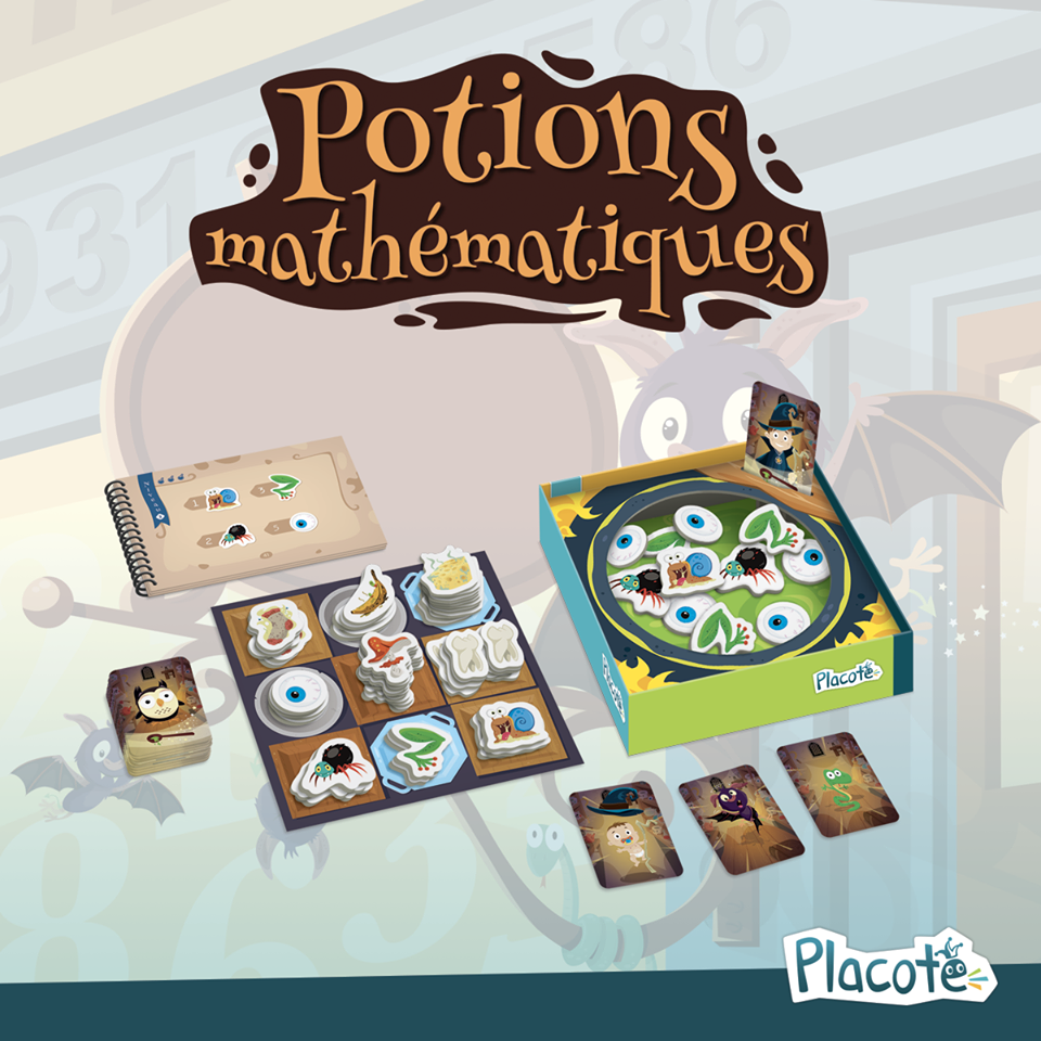 Placote Potions mathématiques Jouets Placote : Jeux de langage   