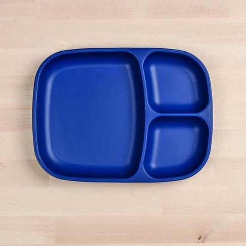 Replay Grande Assiette divisée Alimentation Replay Marine ( Navy )  