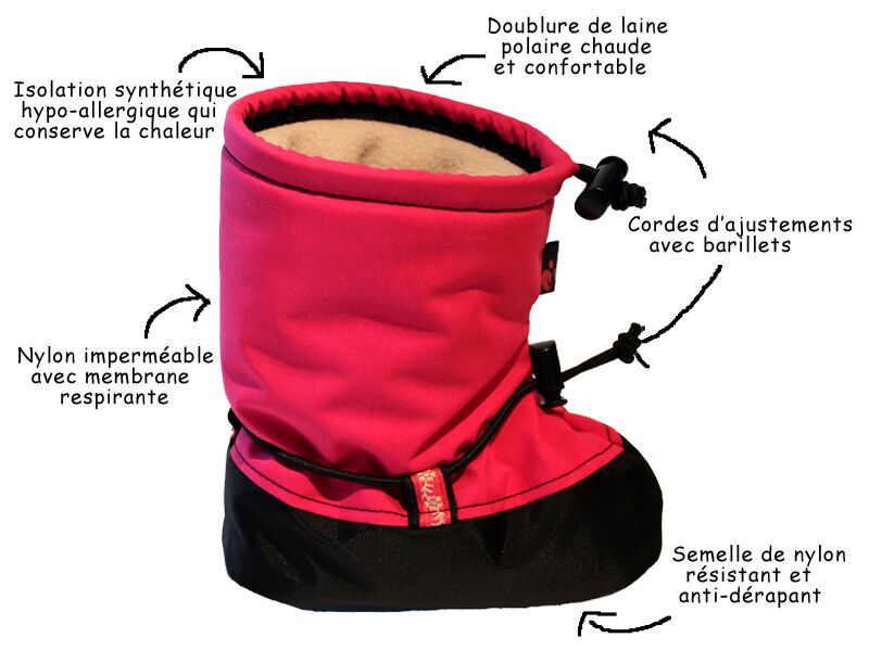 Sherpa Canada Bottes Chic-Chocs 18-24 mois Vêtements Sherpa Canada   