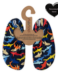 SlipStop Chaussons à semelles adhérentes Enfants L 6-8 ans (12-1) Vêtements SlipStop   